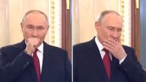 Vladimir Putin kašlje