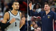Viktor Vembanjama i Nikola Jokić