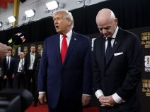 Donald Tramp Đani Infantino