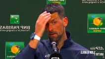 Novak Đoković začuđen zbog pitanja na Indijan Velsu.