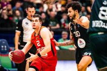 Džozef Džirard na meču protiv Cedevita Olimpija - Slask