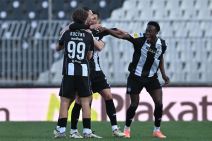 Vukašin Đurđević slavi gol za Partizan