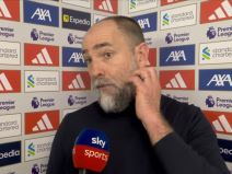 Igor Tudor daje izjavu posle meča.