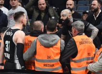 Mateuš Ponitka u sukobu sa navijačem