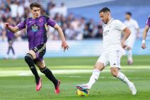 Eden Azar u dresu Reala protiv Valjadolida