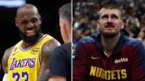 Lebron Džejms i Nikola Jokić