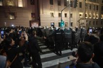 Protest ispred Rektorata