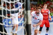 Tobijas Vagner šutira na gol na utakmici Austrija Švajcarska