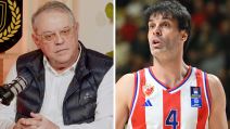 Nebojša Čović i Miloš Teodosić