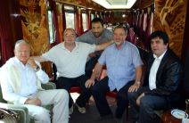 Vlade Divac, Duda Ivković i Dule Vujošević u Plavom vozu