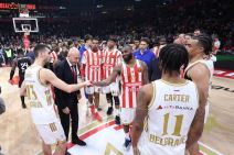 Košarkaši Crvene zvezde posle pobede protiv Pariza