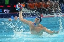 Nikola Jakšić na utakmici protiv Holandije u Beogradskoj areni