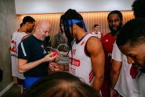 Saša Obradović i Čima Moneke na Uskrs