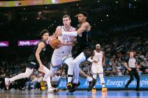 Srpski košarkaš Nikola Topić u NBA ligi.