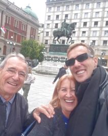 Čeda Marković supruga Ljiljana sin.jpg