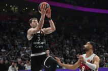 Mario Nakić na meču Partizana i Baskonije