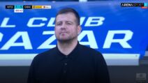 Nenad Lalatović tokom meča Novog Pazara i OFK Beograda.