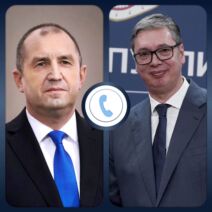 Predsednik Republike Srbije Aleksandar Vučić razgovarao je telefonom sa Rumenom Radevim