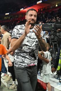 Žofri Lovernj na utakmici Partizan Zvezda