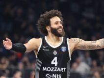 Košarkaš Partizana Dvejn Vašington.