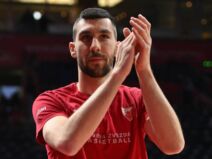 Košarkaš Crvene zvezde Ognjen Dobrić.