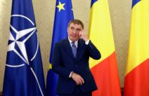 George Hadži na ceremoniji dodele medalje u Rumuniji