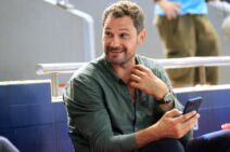 Slobodan Soro na utakmici vaterpolsita Novog Beograda