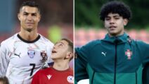 Kristijano Ronaldo i njegov sin Kristijano Žunior