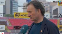 Miroslav Tanjga daje izjavu posle derbija Vojvodina Partizan