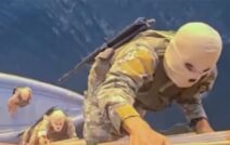 Upad iranskih vojnika na brod