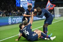 Fudbaleri Pari Sen Žermena slave gol protiv Bajern Minhena u polufinalu lige šampiona.