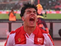 Fudbaler Crvene zvezde Adem Avdić.