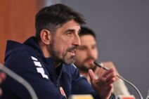 Selektor Srbije Veljko Paunović na konferenciji za medije.