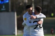 Slobodan Tedić slavi gol u Čukaričkom