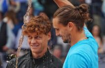 Saša Zverev i Janik Siner na turniru u Madridu