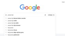 Pretraga pojmova na Guglu