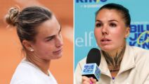 Arina Sabalenka i Oleksandra Olinikina.