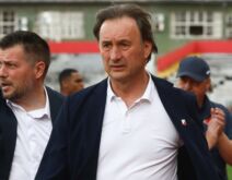 Miroslav Tanjga trener Vojvodine na meču protiv Čukaričkog