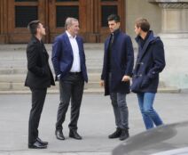 Novak Đoković sa braćom