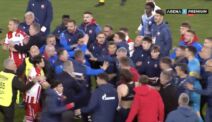Tuča igrača Crvene zvezde i Vojvodine u finalu Kupa