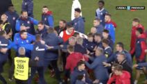 Tuča igrača Crvene zvezde i Vojvodine u finalu Kupa
