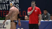 Uroš Stevanović na meču protiv Marseja