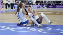 Aleksandra Uzelac i Hena Kurtagić slave pobedu Srbije na Olimpijskim igrama