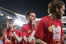 Mirko Ivanić slavi duplu krunu Crvene zvezde