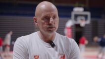 Saša Obradović daje izjavu na treningu Zvezde