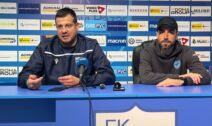 Nenad Lalatović na konferenciji za novinare posle Novi Pazar Železničar