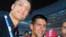 Ivan Miljković i Novak Đoković