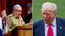 Donald Tramp Raul Kastro