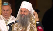 Patrijarh Porfirije drži govor u Hramu Svetog Save