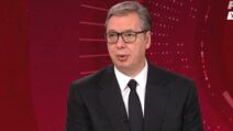 Aleksandar Vučić daje intervju na RTS